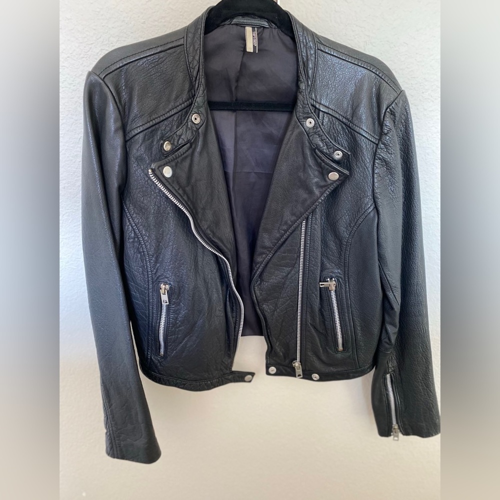 Topshop Leather Jacket